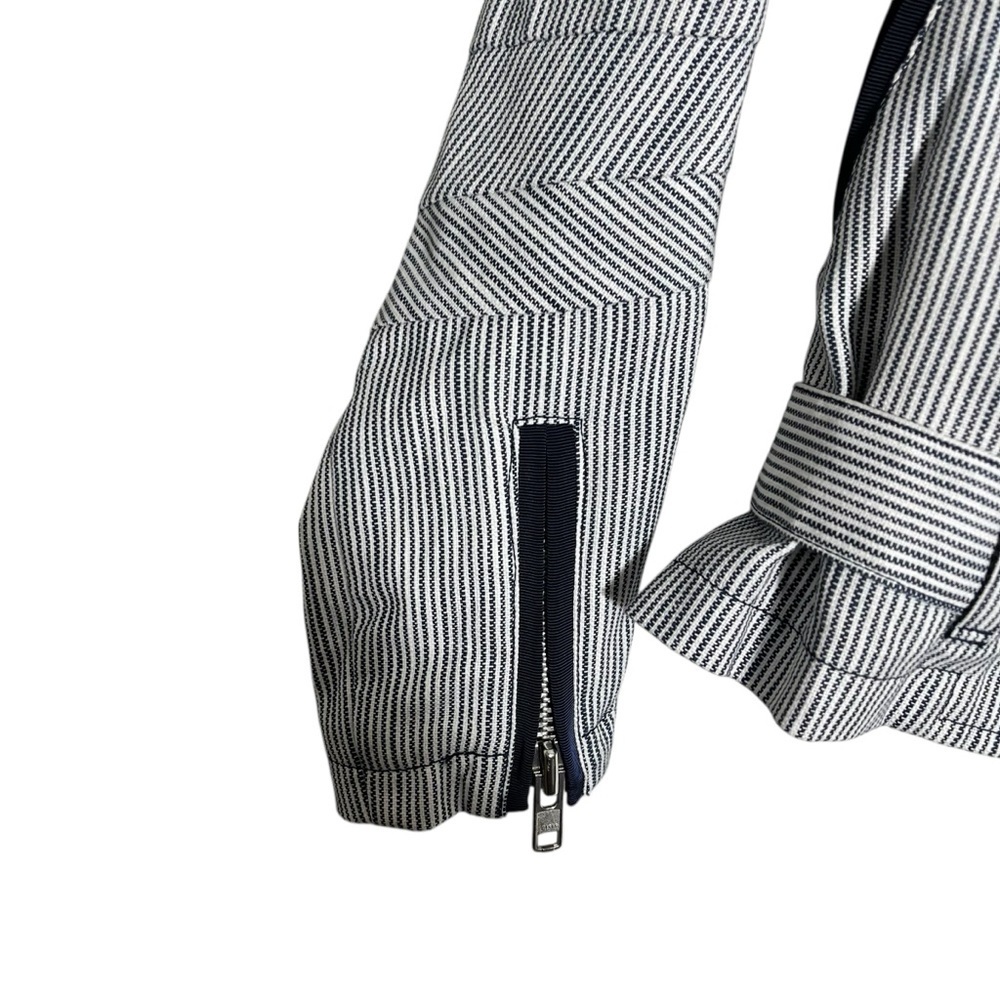 SACAI 2013 Runway Railroad Stripe Riders Motorcycle Jacket - Picture 8 of 16